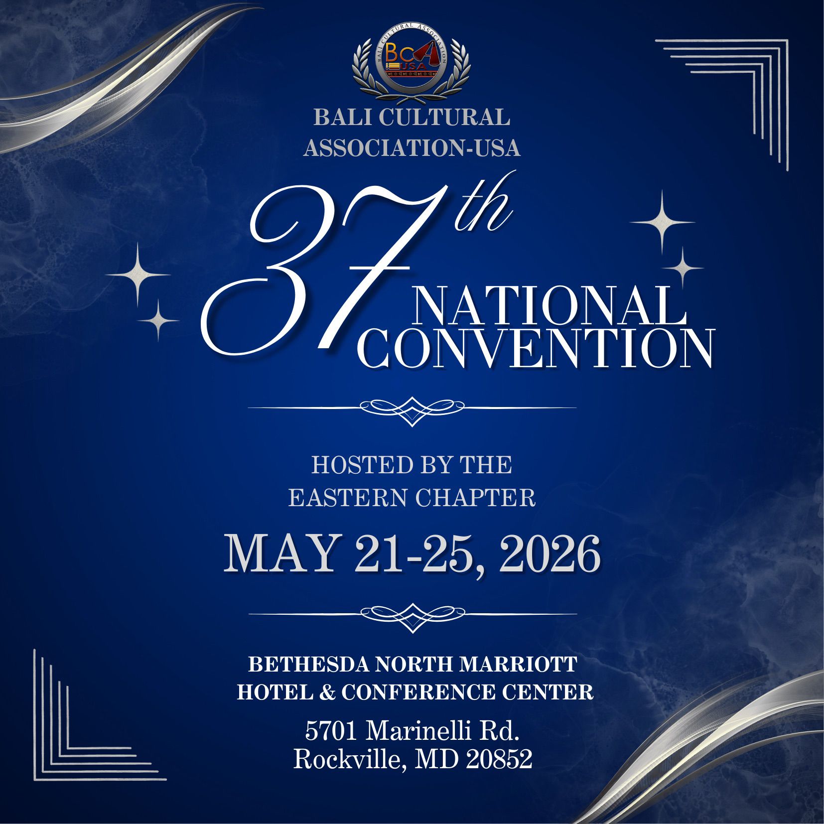 37th BCA-USA National Convention flyer