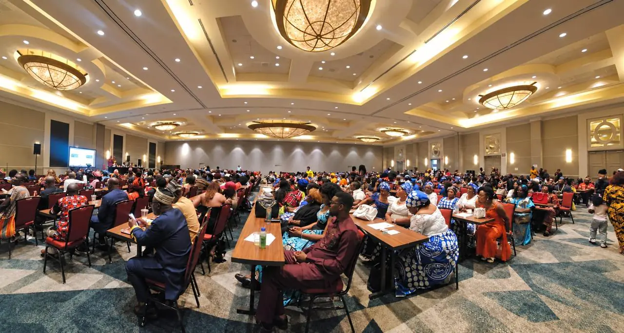 Members filling the hall at the BCA-USA Annual Convention