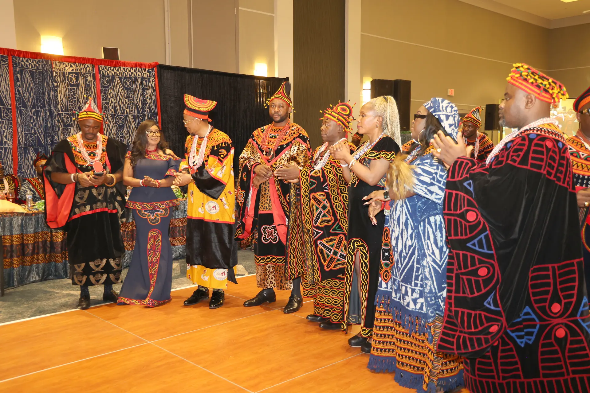 BCA-USA members in traditional regalia